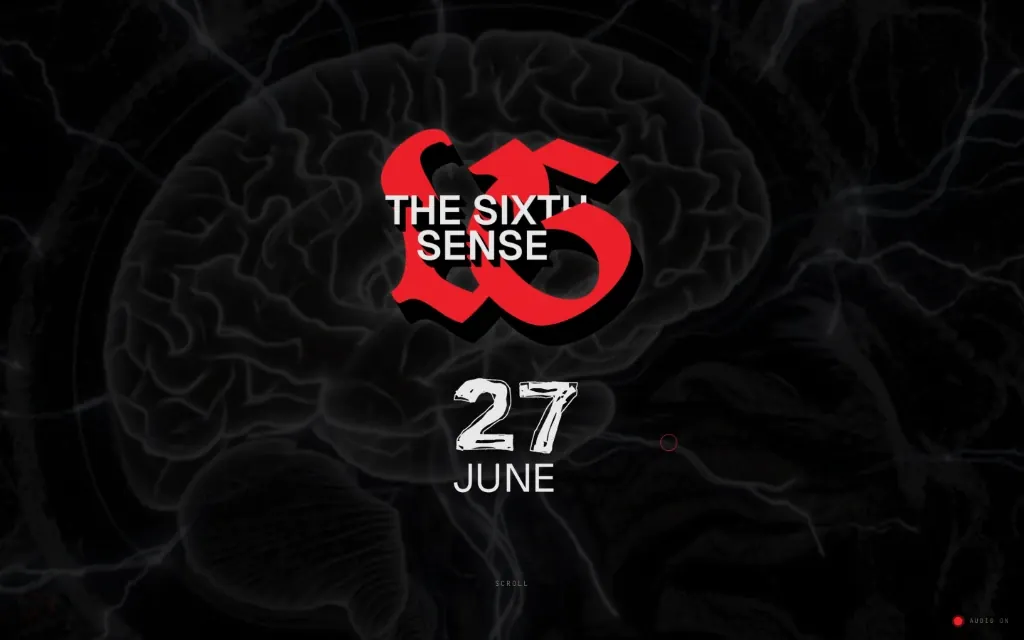 V6 — The Sixth Sense — live experience site