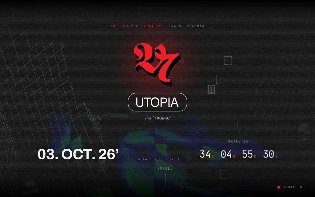 V7: Utopia, live experience site